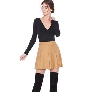 Alice + Olivia Miley Deep V Bodysuit